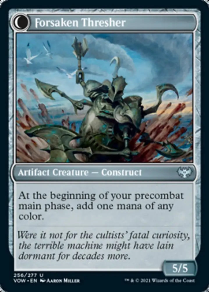Foreboding Statue // Forsaken Thresher [Innistrad: Crimson Vow] - MTG Single