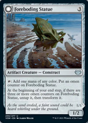 Foreboding Statue // Forsaken Thresher [Innistrad: Crimson Vow] - MTG Single