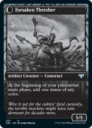 Foreboding Statue // Forsaken Thresher [Innistrad: Double Feature] - MTG Single