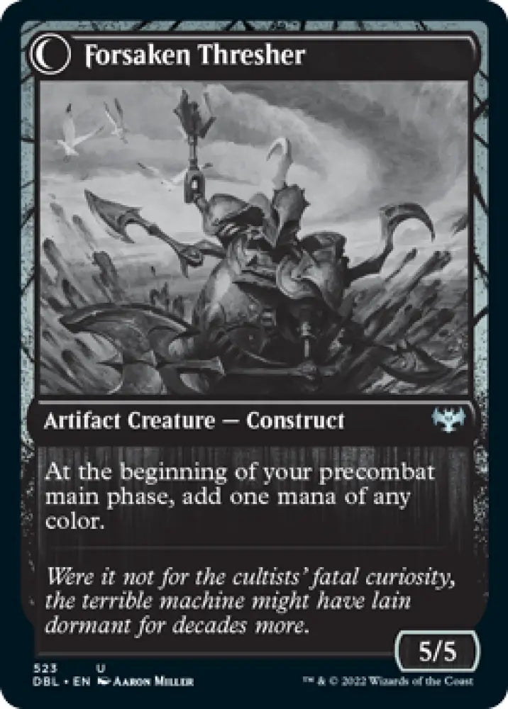 Foreboding Statue // Forsaken Thresher [Innistrad: Double Feature] - MTG Single