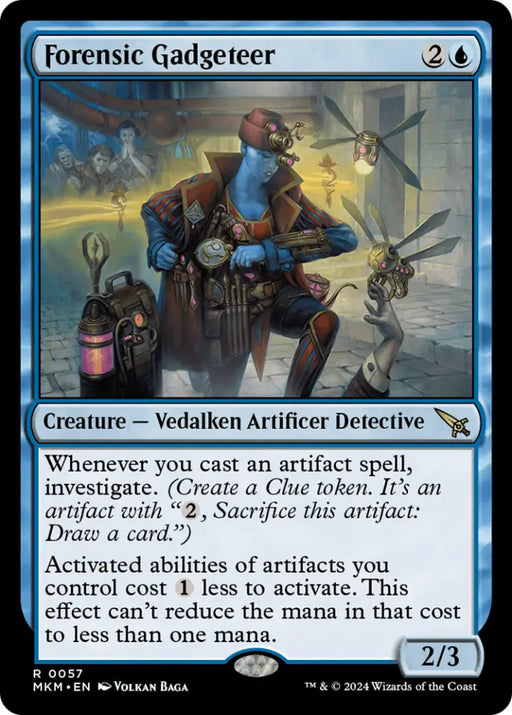 Forensic Gadgeteer [Murders at Karlov Manor] - MTG Single