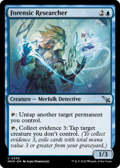 Forensic Researcher [Murders at Karlov Manor] - MTG Single