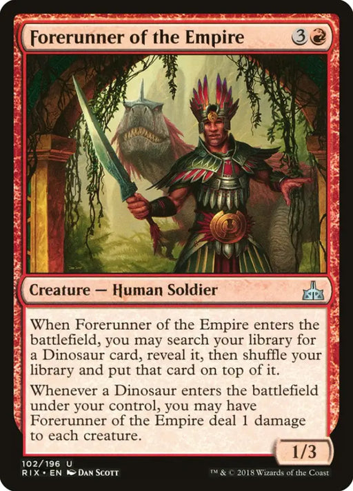Forerunner of the Empire [Rivals of Ixalan] - MTG Single