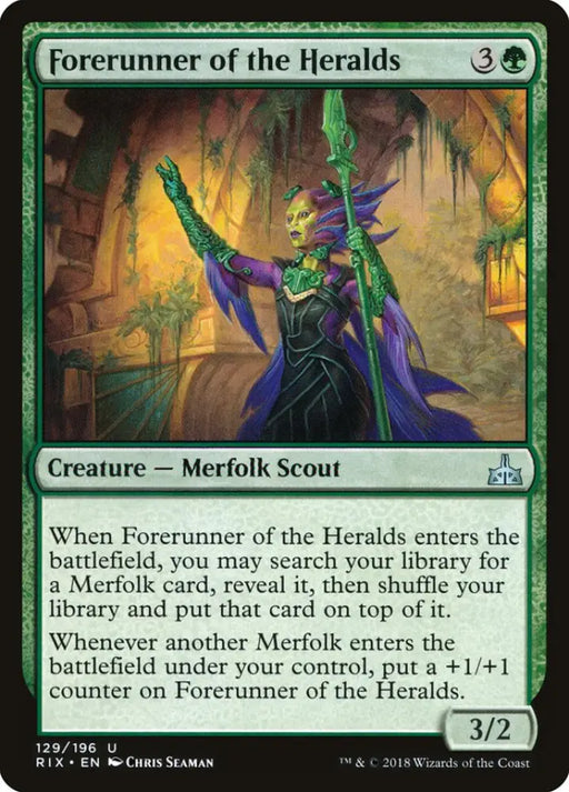 Forerunner of the Heralds [Rivals of Ixalan] - MTG Single