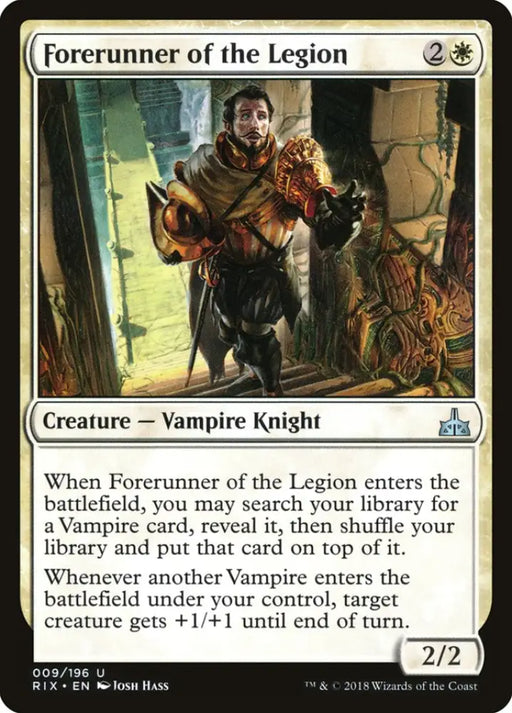 Forerunner of the Legion [Rivals of Ixalan] - MTG Single