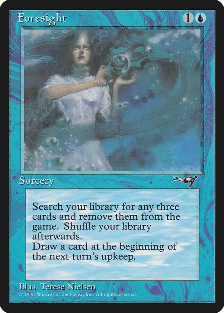 Foresight (Bubble Swirl) [Alliances] - MTG Single