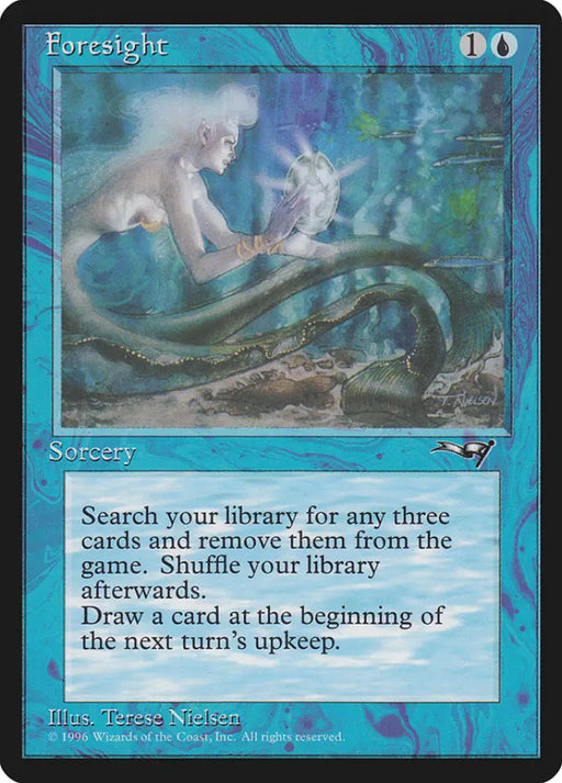 Foresight (Sea Floor) [Alliances] - MTG Single