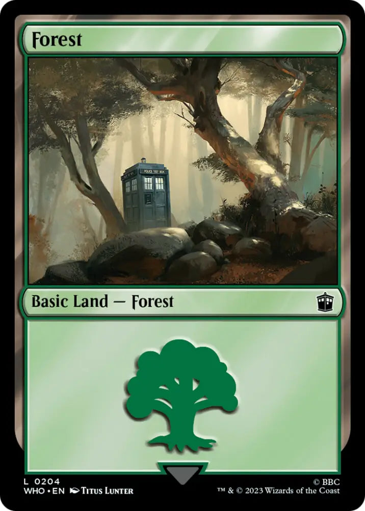 Forest (0204) [Doctor Who] - MTG Single