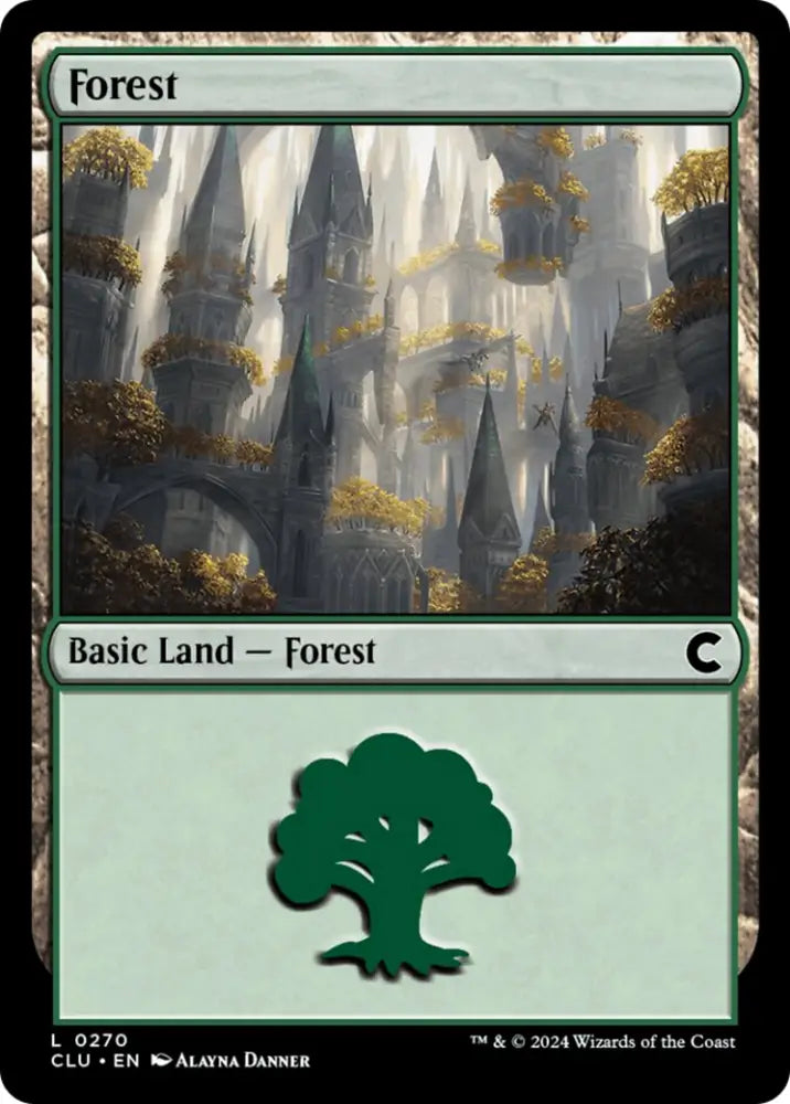 Forest (0270) [Ravnica: Clue Edition] - MTG Single