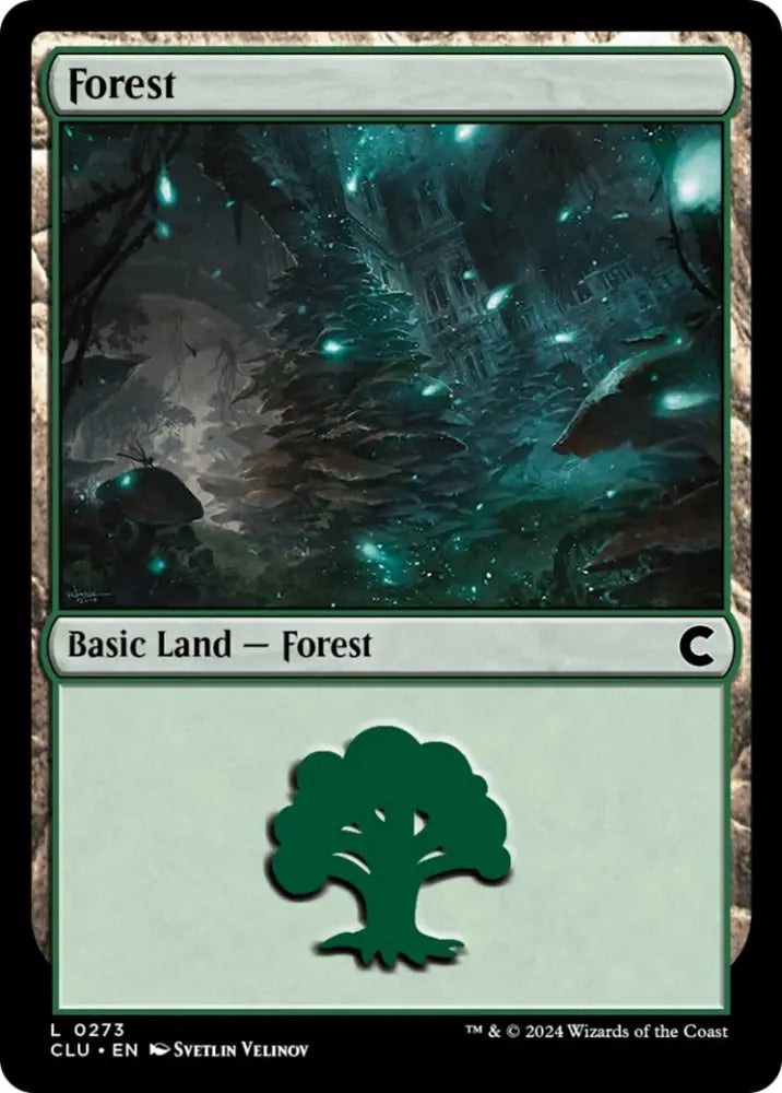 Forest (0273) [Ravnica: Clue Edition] - MTG Single