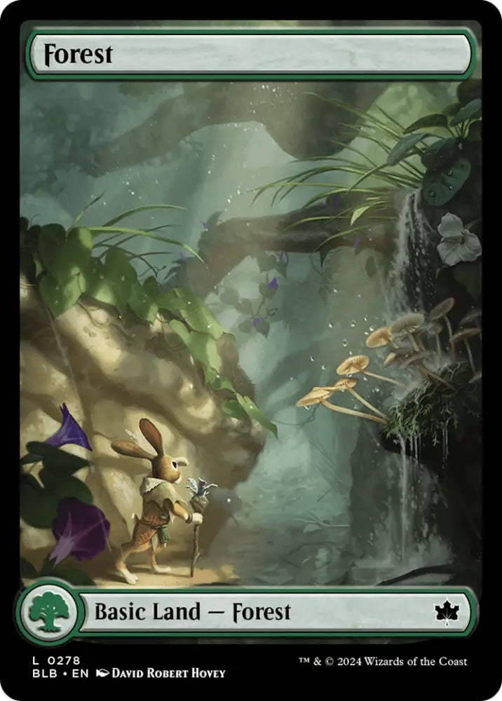Forest (0278) [Bloomburrow] - MTG Single