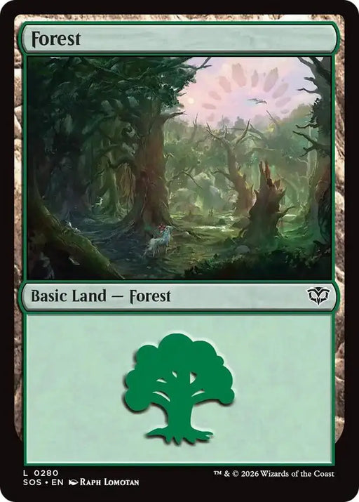 Forest (0280) [Secrets of Strixhaven]