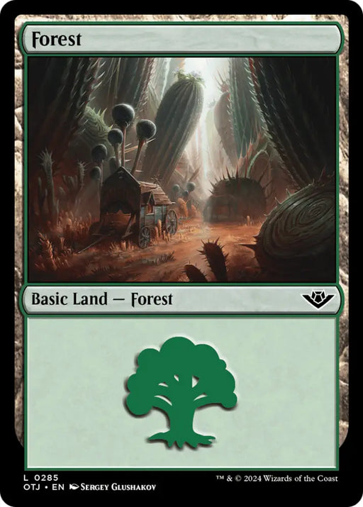 Forest (0285) [Outlaws of Thunder Junction] - MTG Single
