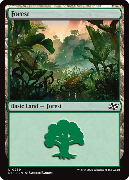 Forest (0289) [Aetherdrift] - MTG Single