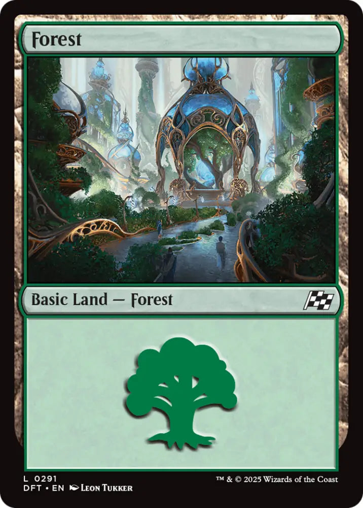 Forest (0291) [Aetherdrift] - MTG Single