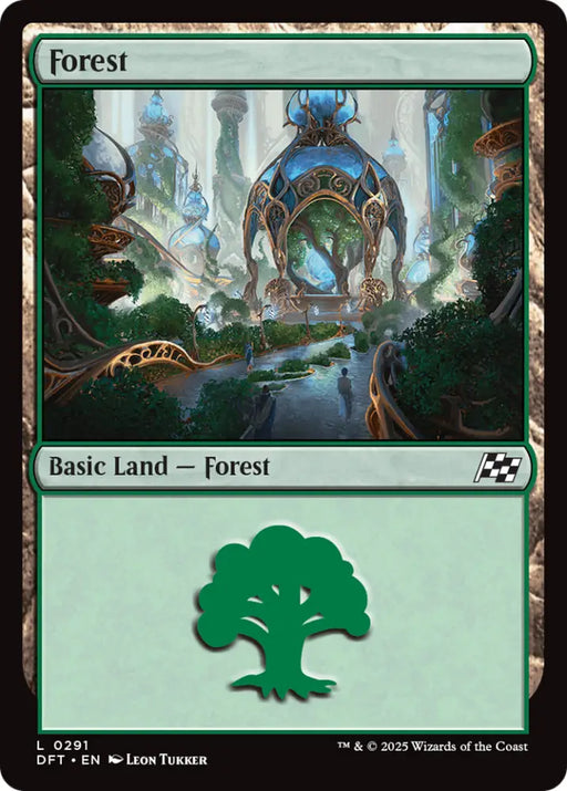Forest (0291) [Aetherdrift] - MTG Single
