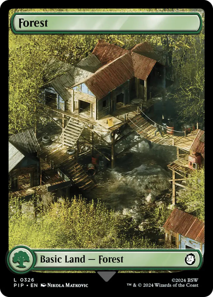 Forest (0326) [Fallout] - MTG Single