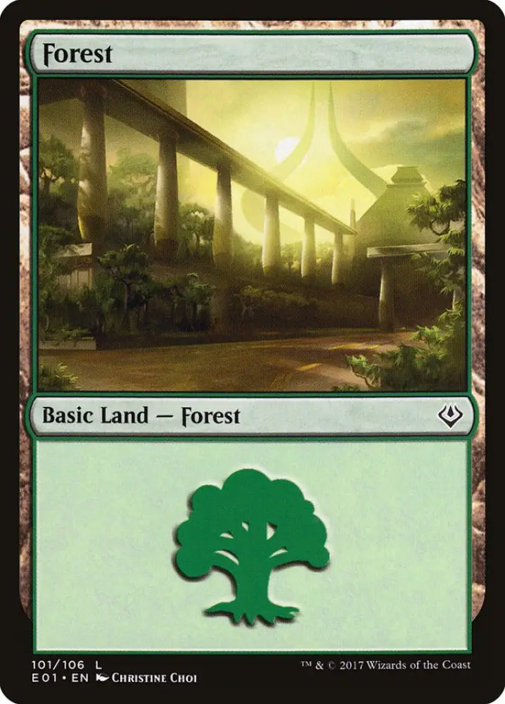 Forest (101) [Archenemy: Nicol Bolas] - MTG Single