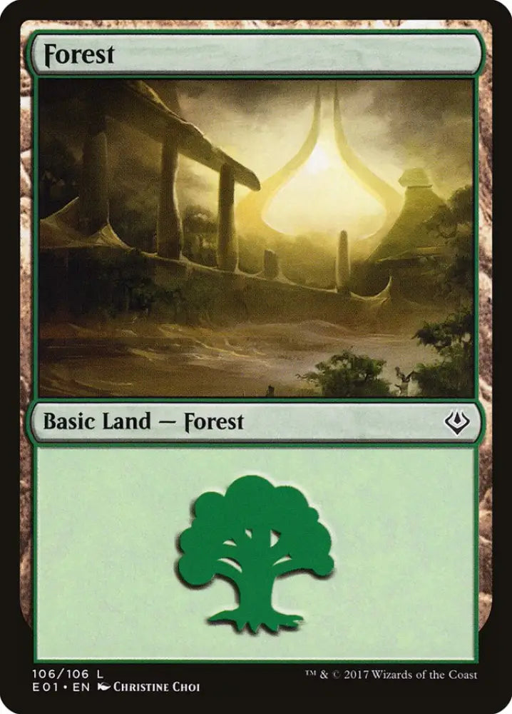 Forest (106) [Archenemy: Nicol Bolas] - MTG Single