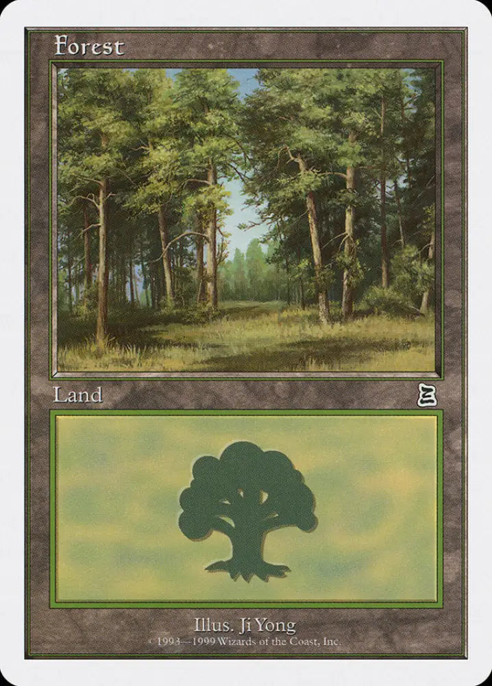 Forest (107) [Battle Royale] - MTG Single