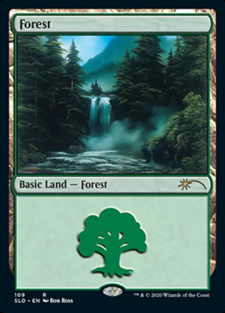Forest (109) [Secret Lair Drop Series] - MTG Single