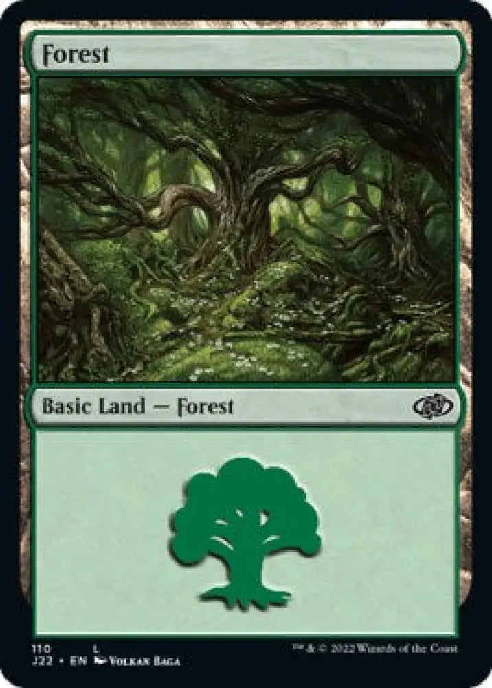 Forest (110) [Jumpstart 2022] - MTG Single
