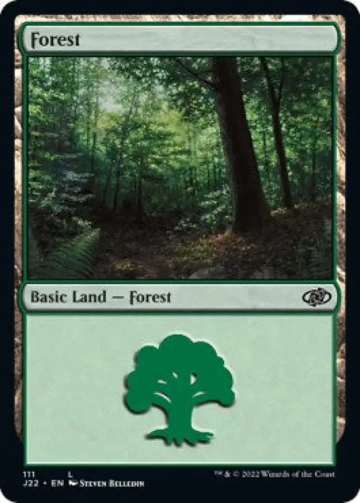 Forest (111) [Jumpstart 2022] - MTG Single