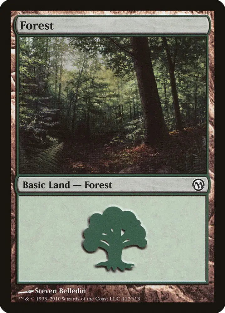 Forest (112) [Duels of the Planeswalkers] - MTG Single