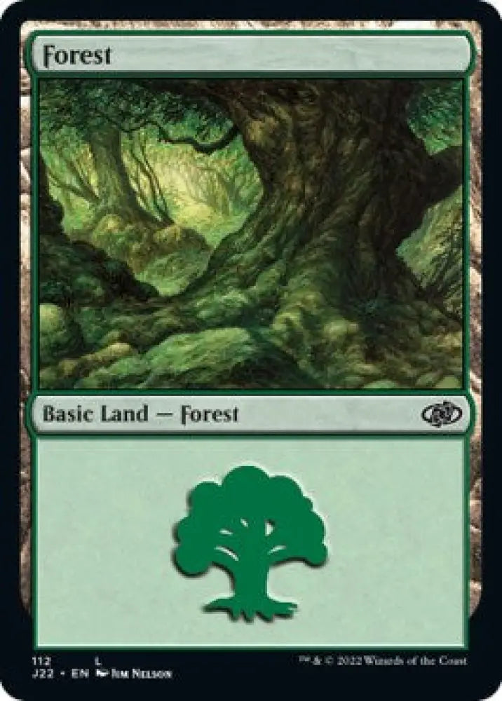 Forest (112) [Jumpstart 2022] - MTG Single