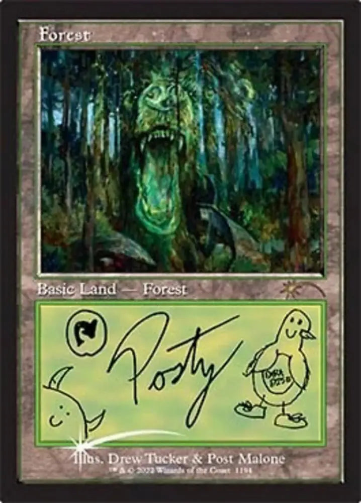 Forest (1194) [Secret Lair Drop Series] - MTG Single