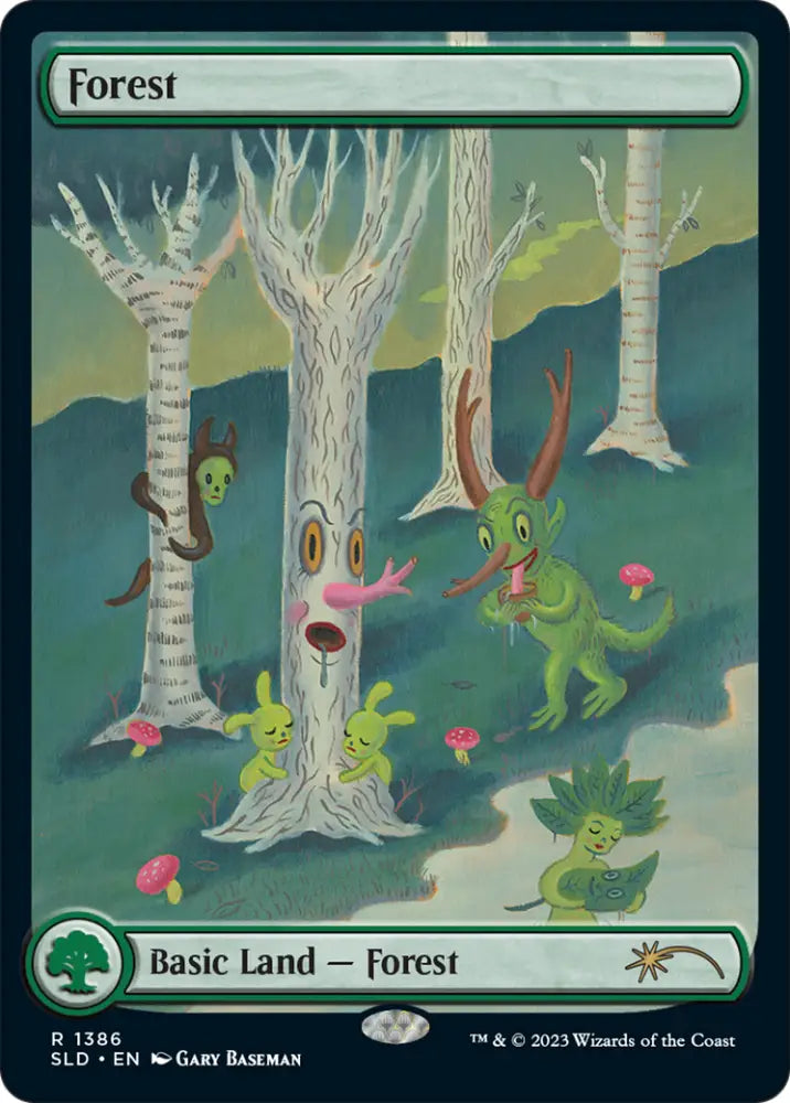 Forest (1386) [Secret Lair Drop Series] - MTG Single