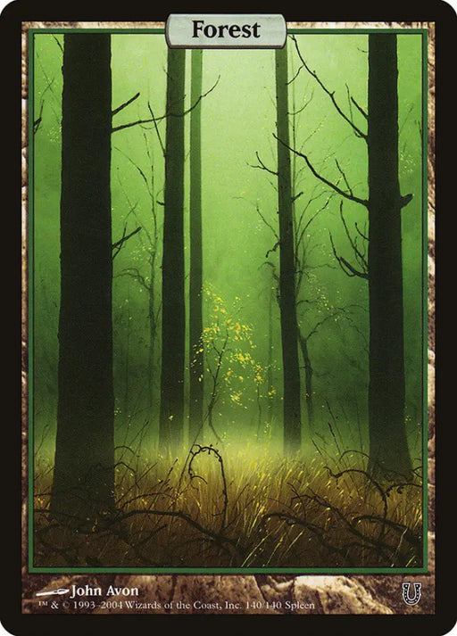 Forest (140) [Unhinged] - MTG Single