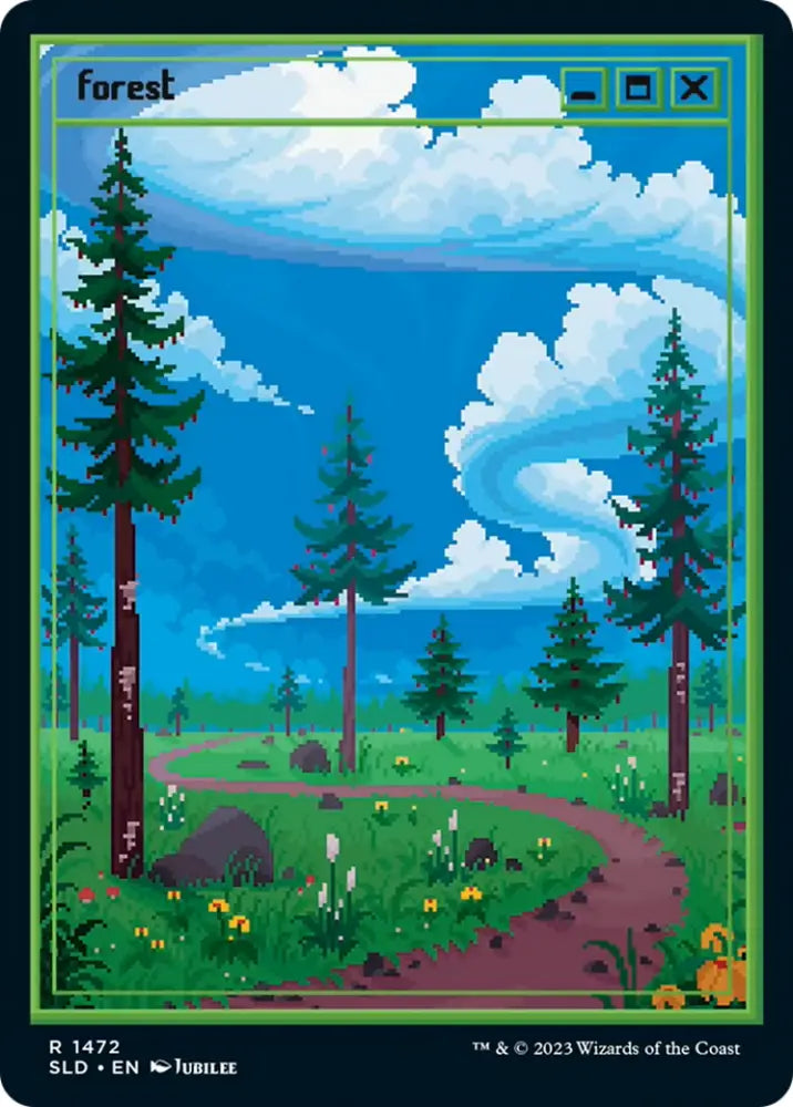 Forest (1472) [Secret Lair Drop Series] - MTG Single