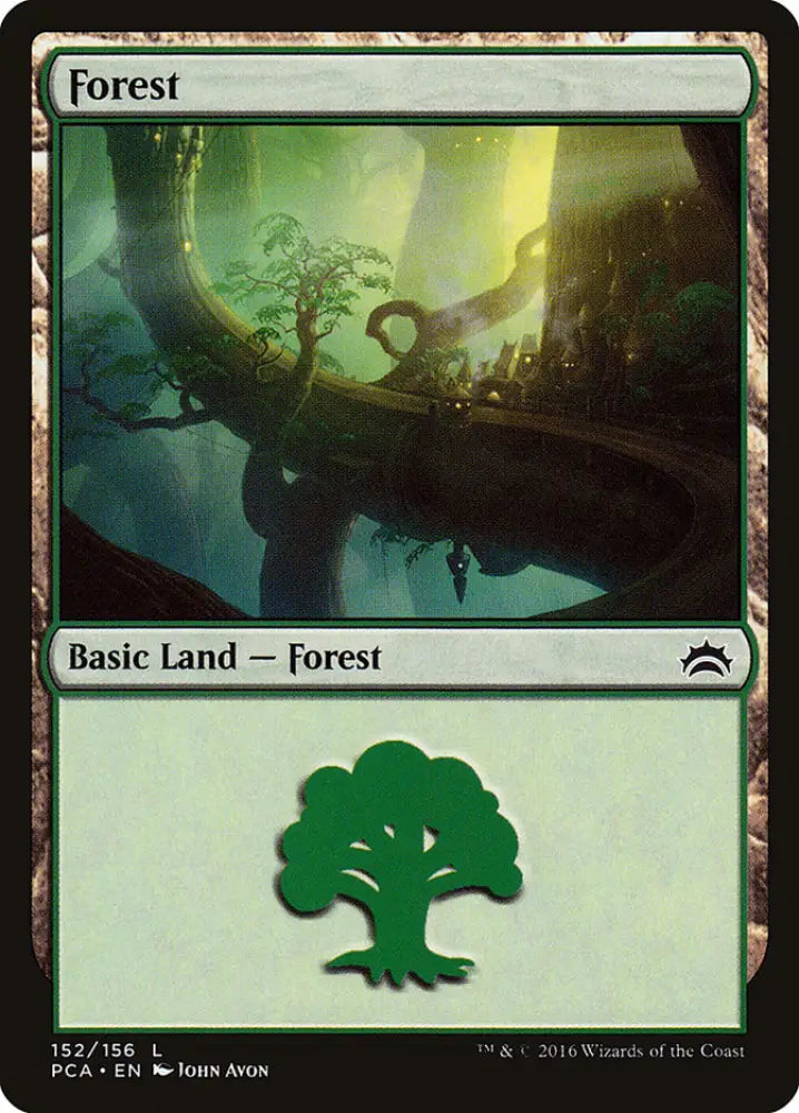 Forest (152) [Planechase Anthology] - MTG Single