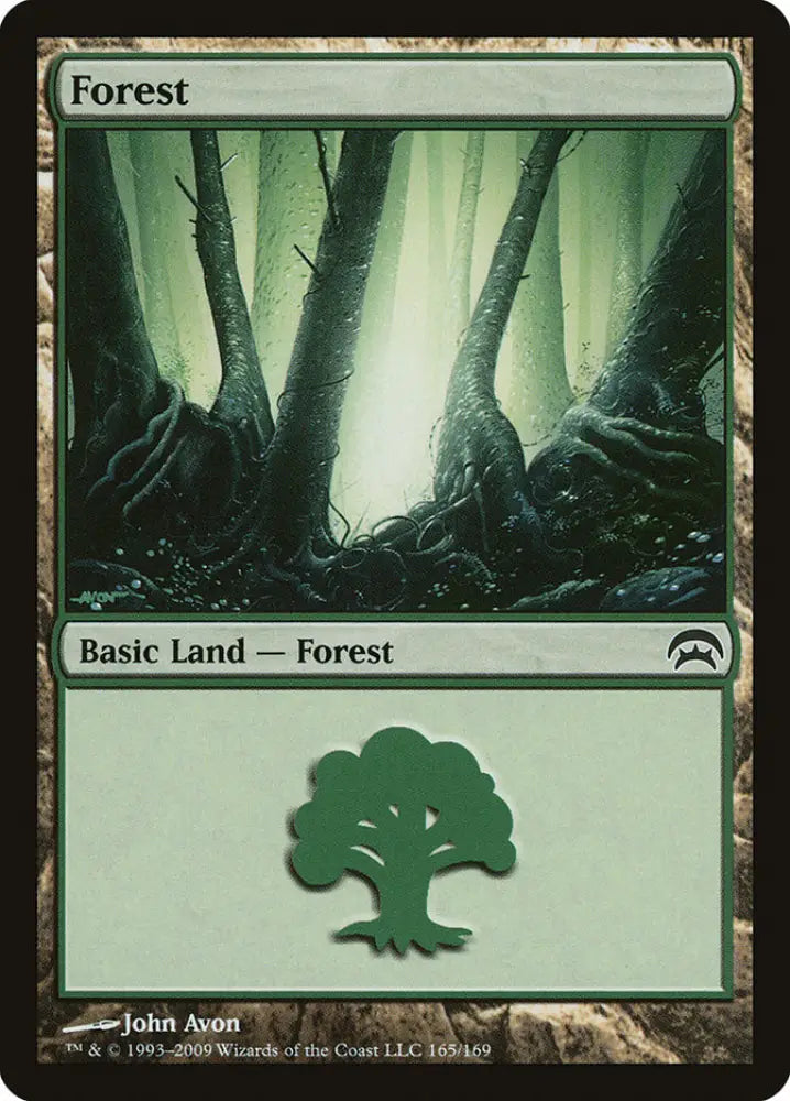 Forest (165) [Planechase] - MTG Single