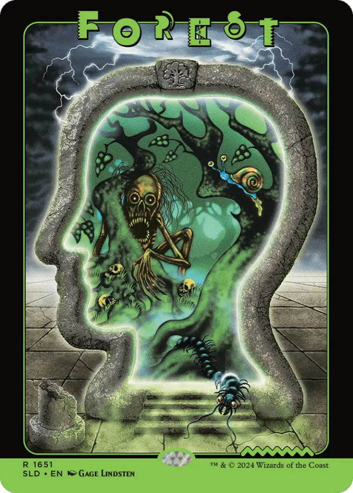 Forest (1651) [Secret Lair Drop Series] - MTG Single
