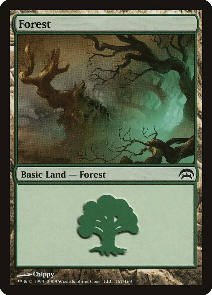 Forest (167) [Planechase] - MTG Single