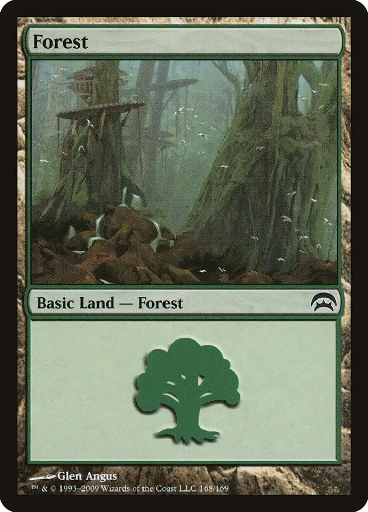 Forest (168) [Planechase] - MTG Single