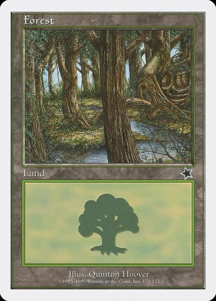 Forest (171) [Starter 1999] - MTG Single