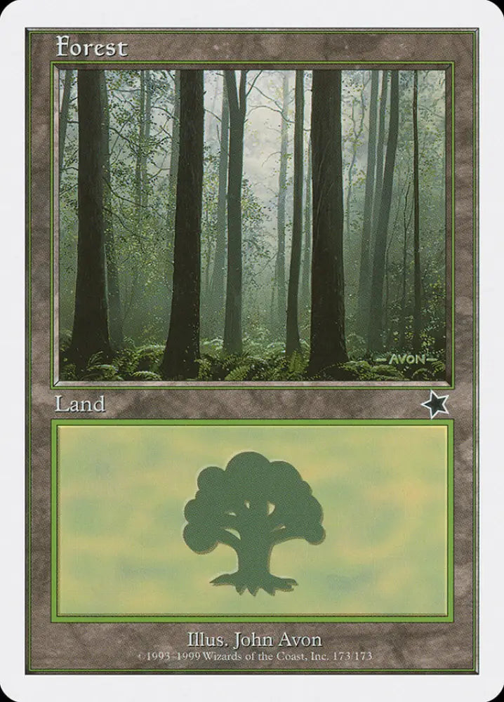 Forest (173) [Starter 1999] - MTG Single