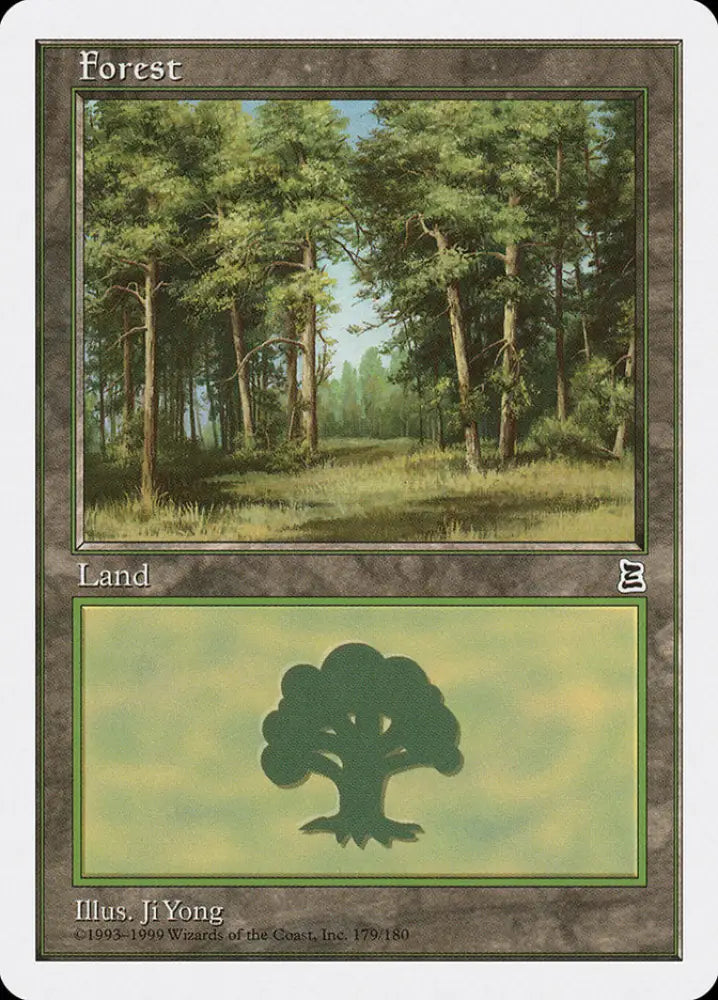 Forest (179) [Portal Three Kingdoms] - MTG Single