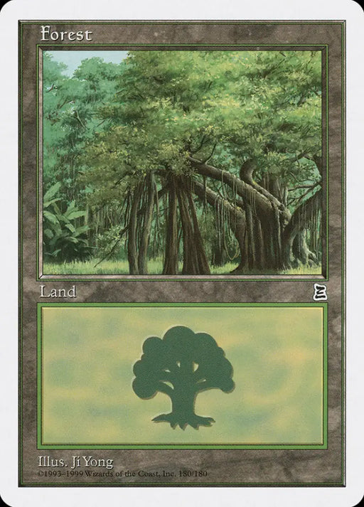 Forest (180) [Portal Three Kingdoms] - MTG Single