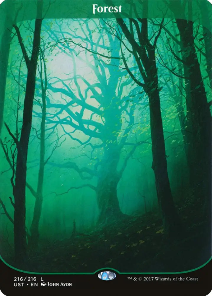 Forest (216) [Unstable] - MTG Single
