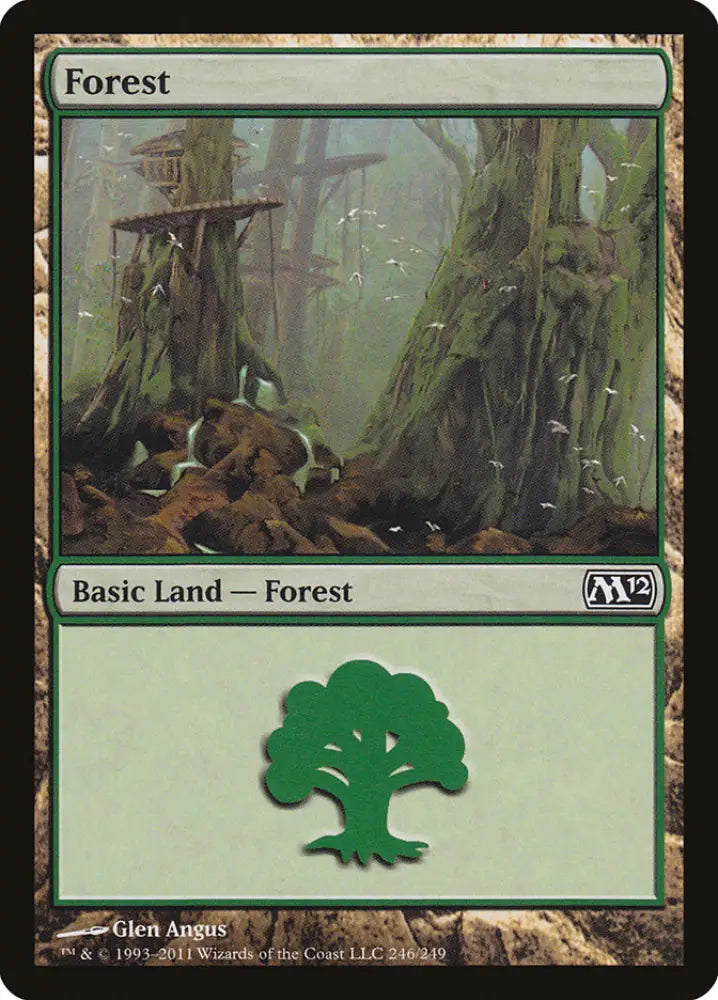 Forest (246) [Magic 2012] - MTG Single
