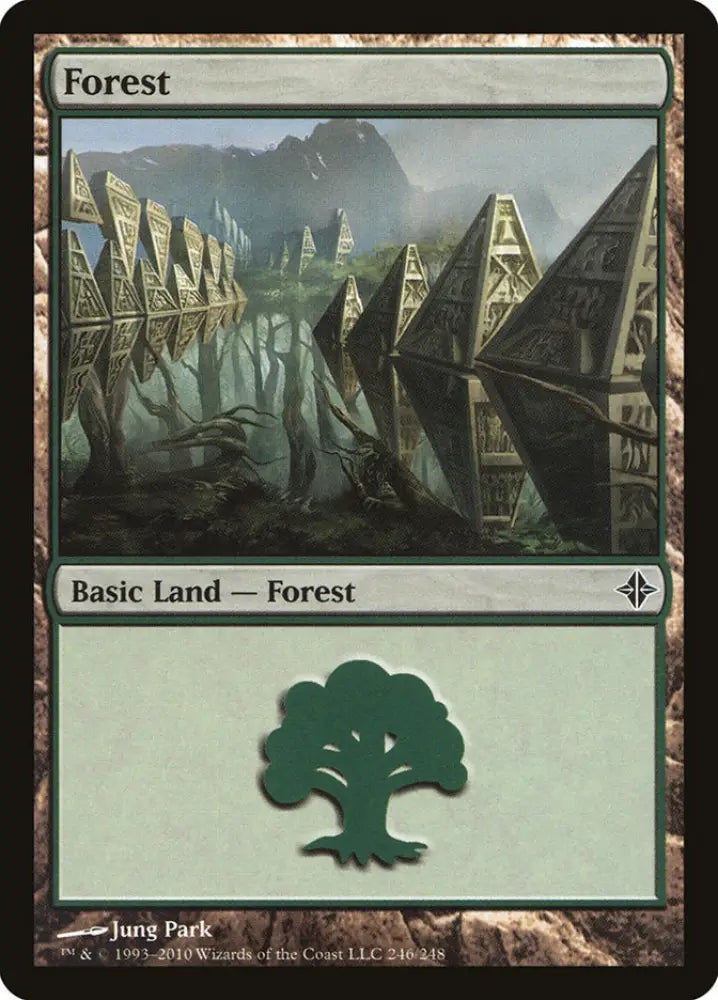 Forest (246) [Rise of the Eldrazi] - MTG Single