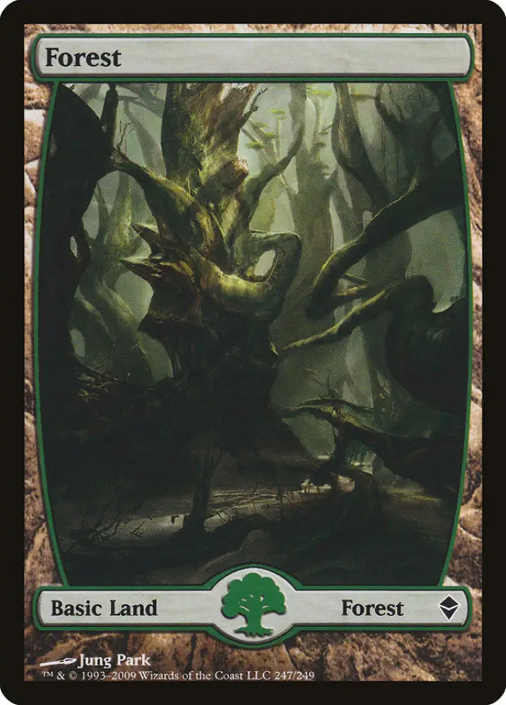 Forest (247) [Zendikar] - MTG Single