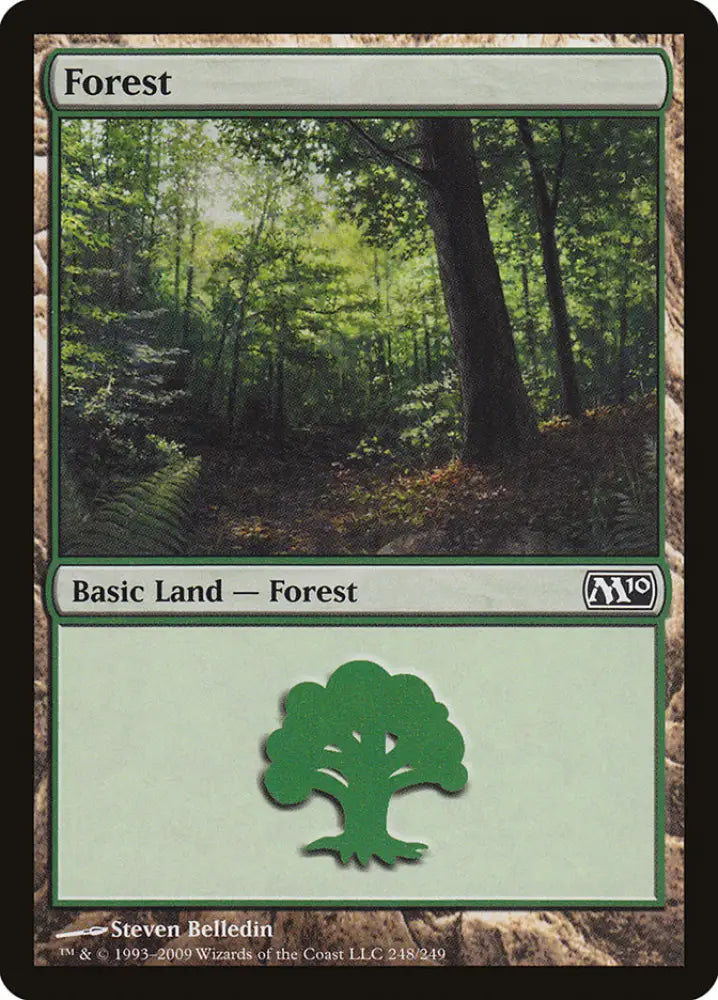 Forest (248) [Magic 2010] - MTG Single