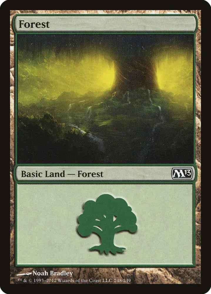 Forest (248) [Magic 2013] - MTG Single