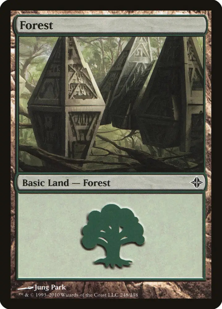 Forest (248) [Rise of the Eldrazi] - MTG Single