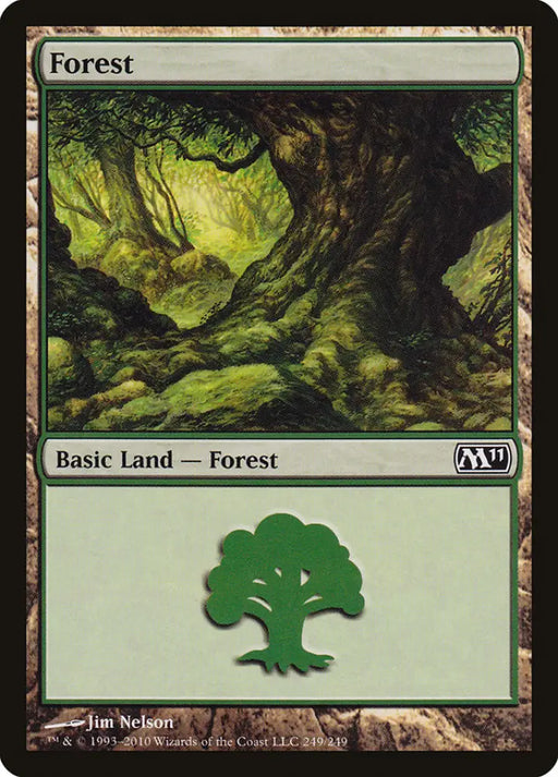 Forest (249) [Magic 2011] - MTG Single